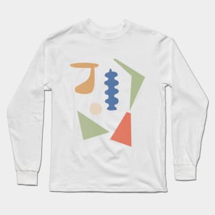 Abstract Shapes Still Life Long Sleeve T-Shirt